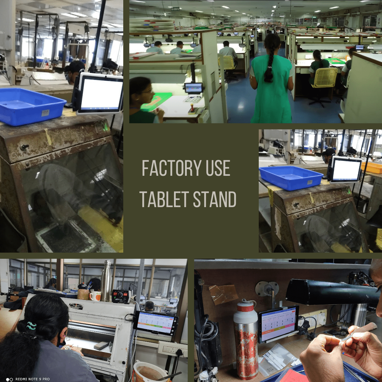 Tablet Stand in Factory